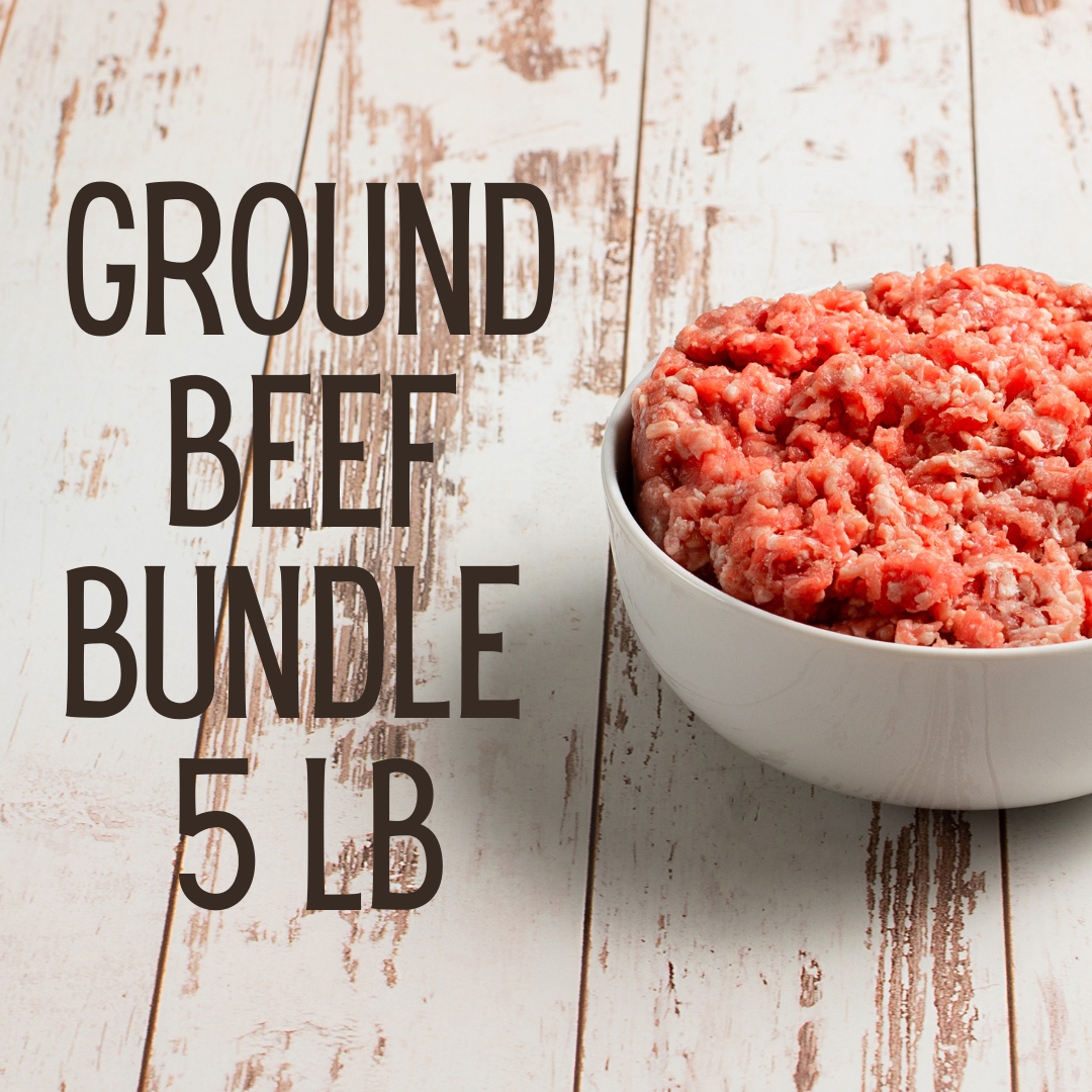 Ground Beef Bundle 5 lbs.